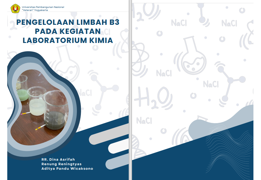 Cover Buku PENGELOLAAN LIMBAH B3 PADA KEGIATAN LABORATORIUM KIMIA